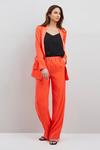 Wallis Orange Satin Suit Trousers thumbnail 1