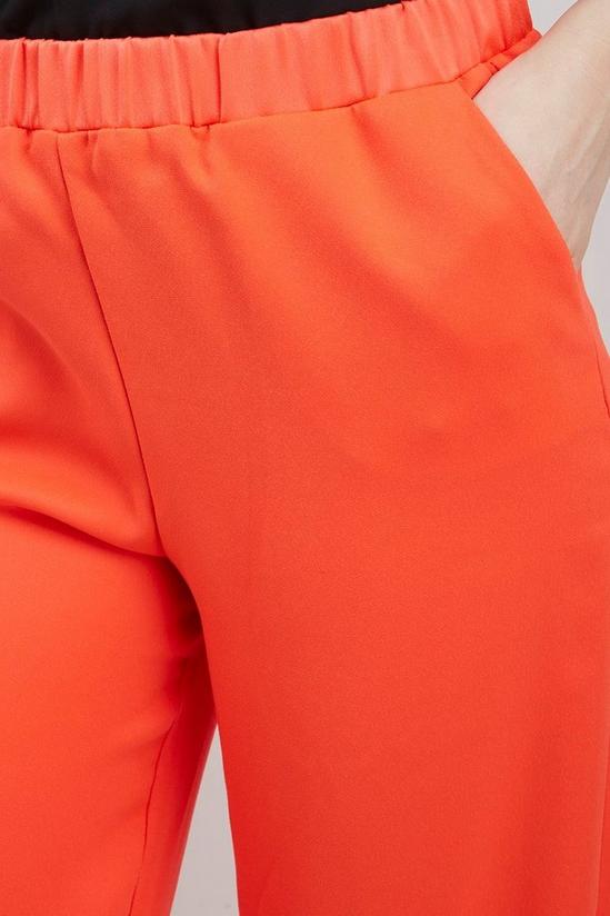 Wallis Orange Satin Suit Trousers 4