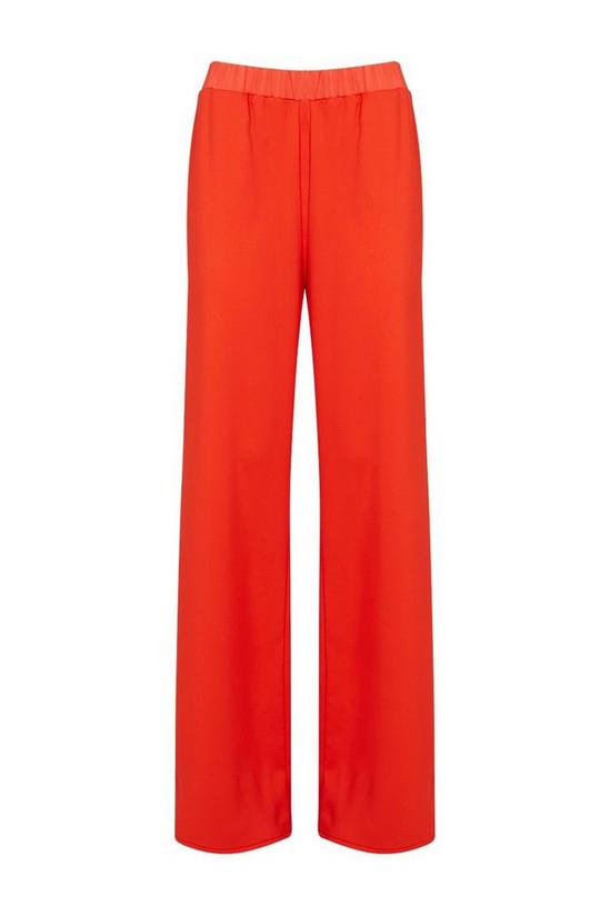 Wallis Orange Satin Suit Trousers 5