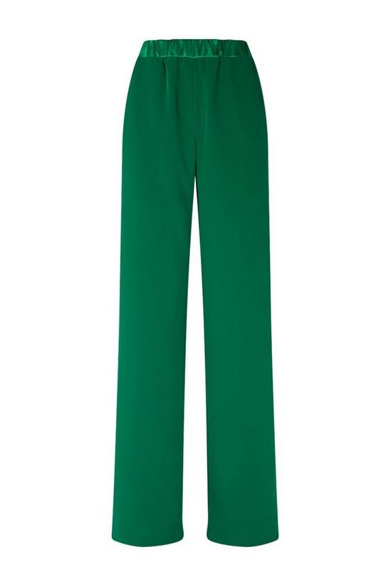 Wallis Green Satin Suit Trousers 4