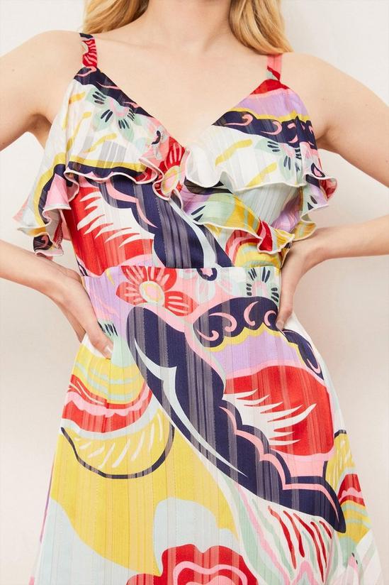 Wallis Petite Colourful Frill Dress 4