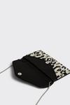 Wallis Blush Animal Leopard Sequin Clutch Bag thumbnail 3