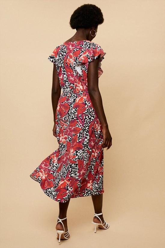 Wallis Tall Button Through Printed Dress 3