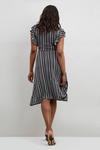 Wallis Black Stripe Twist Front Jersey Dress thumbnail 3