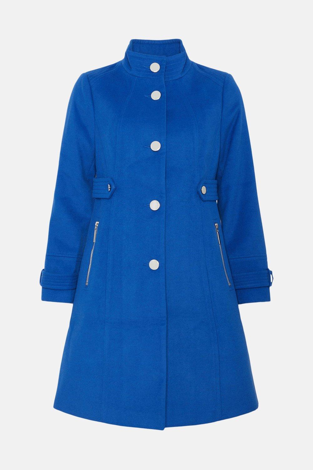 Wallis hot sale blue coat