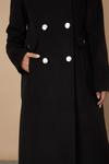 Wallis Double Breasted Funnel Longline Military Coat thumbnail 4