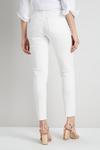Wallis White Stud Side Seam Skinny Jeans thumbnail 3