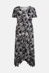 Wallis Curve Mono Fern Jersey Maxi Dress thumbnail 5