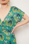 Wallis Petite Green Butterfly Jersey Maxi Dress thumbnail 4