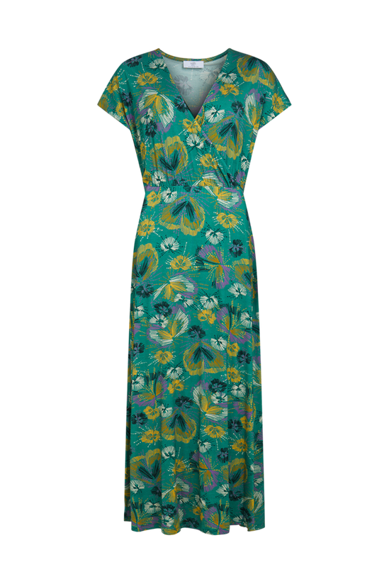 Wallis Petite Green Butterfly Jersey Maxi Dress 5
