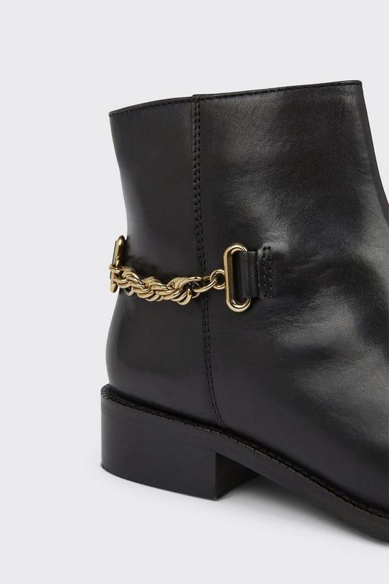 Wallis Leather Waterlily Snaffle Detail Ankle Boots 4