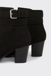 Wallis Autumn Cross Strapped Heeled Ankle Boots thumbnail 4
