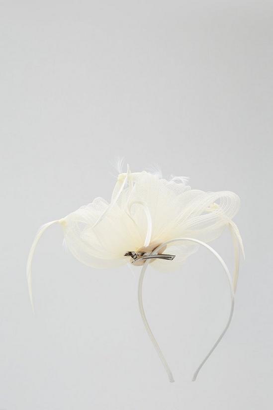 Wallis Feather And Flower Fascinator 3