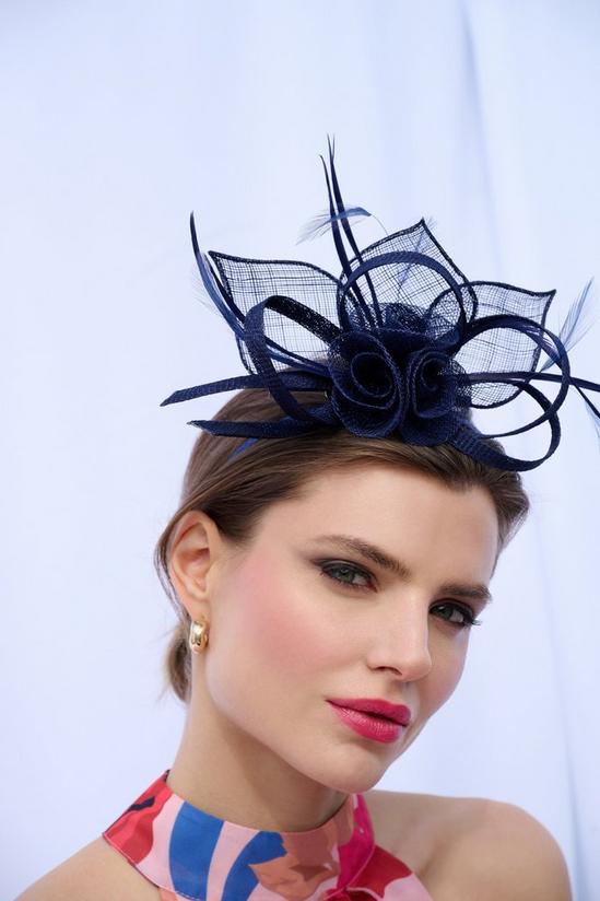 Wallis Feather And Bow Fascinator 1