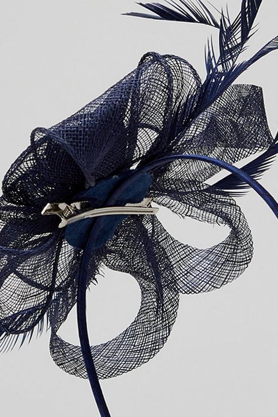 Wallis Flower And Bow Fascinator 2