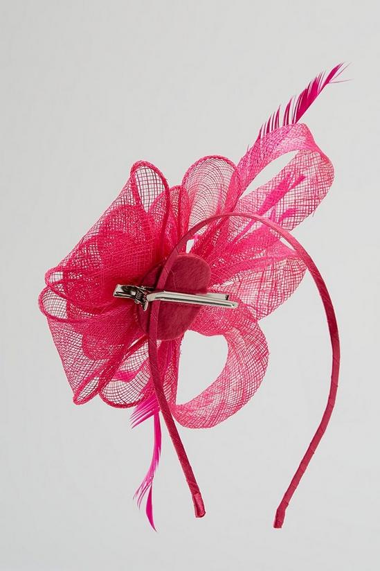 Wallis Flower And Bow Fascinator 3