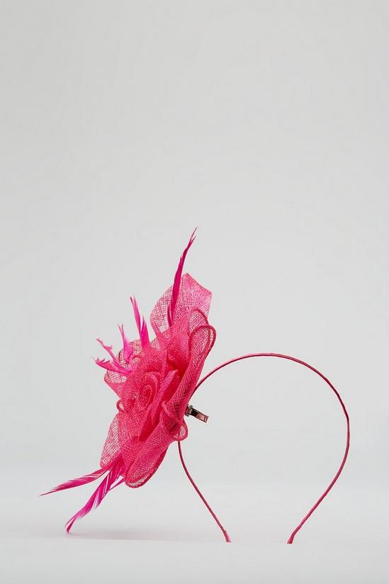 Wallis Flower And Bow Fascinator 4