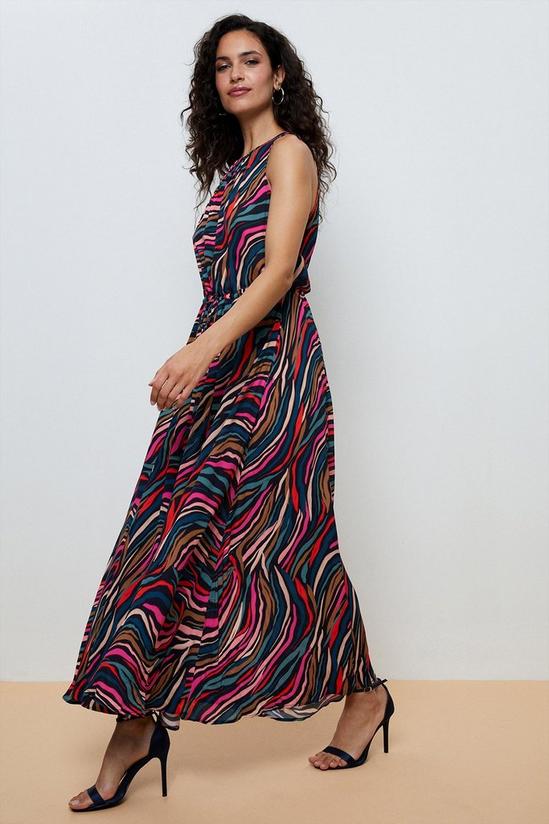 Wallis Multi Zebra Print Maxi Dress 2