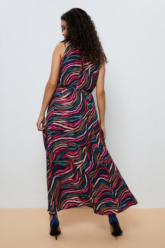Wallis Multi Zebra Print Maxi Dress 3
