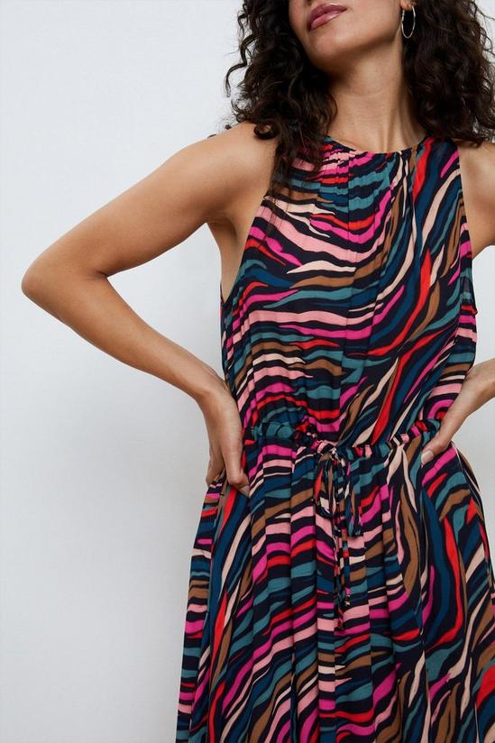 Wallis Multi Zebra Print Maxi Dress 4