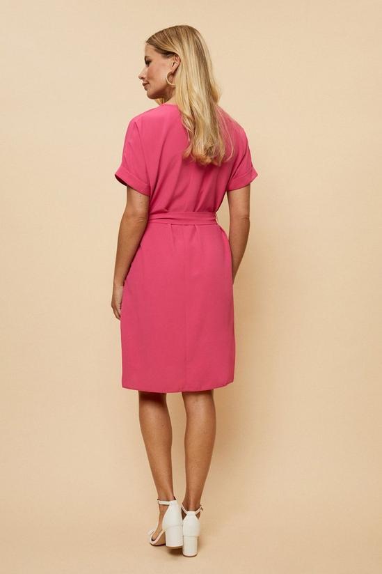 Wallis Petite Pink Button Through Dress 3