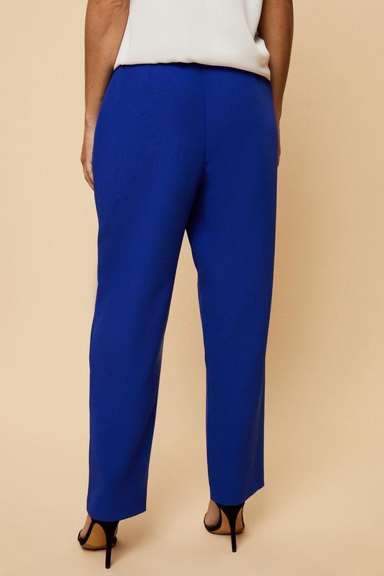Wallis Petite Tapered Button Front Suit Trousers 3
