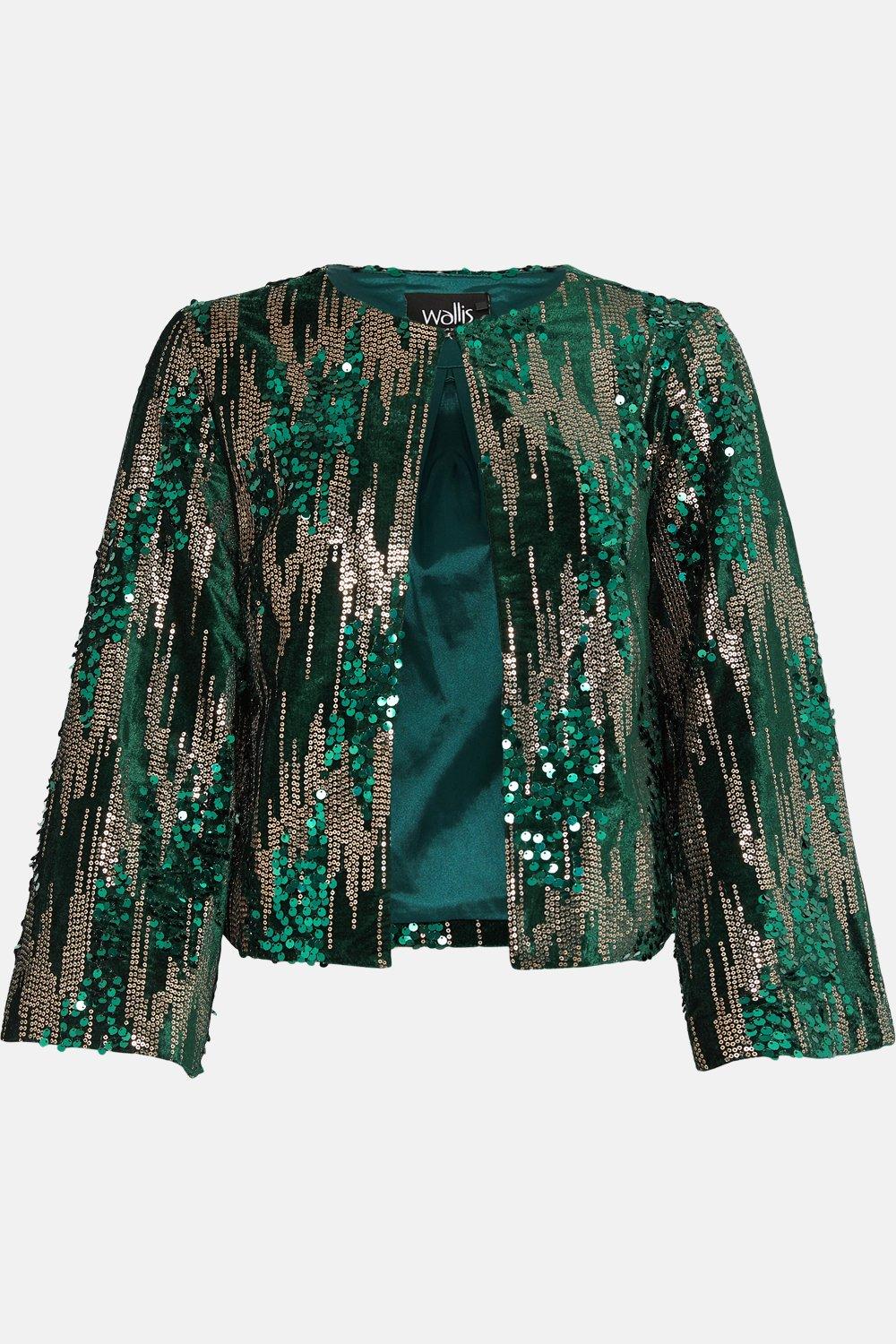 Wallis sequin clearance jacket