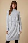 Wallis Cable knit Belted Dress thumbnail 2