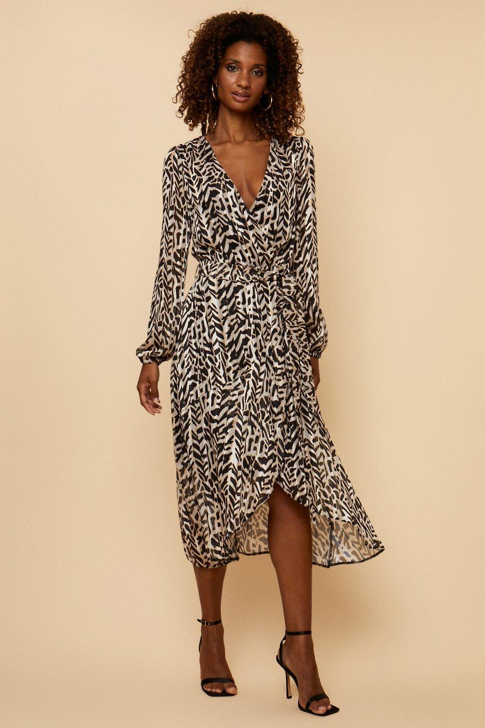 Wallis dresses 2025 animal print