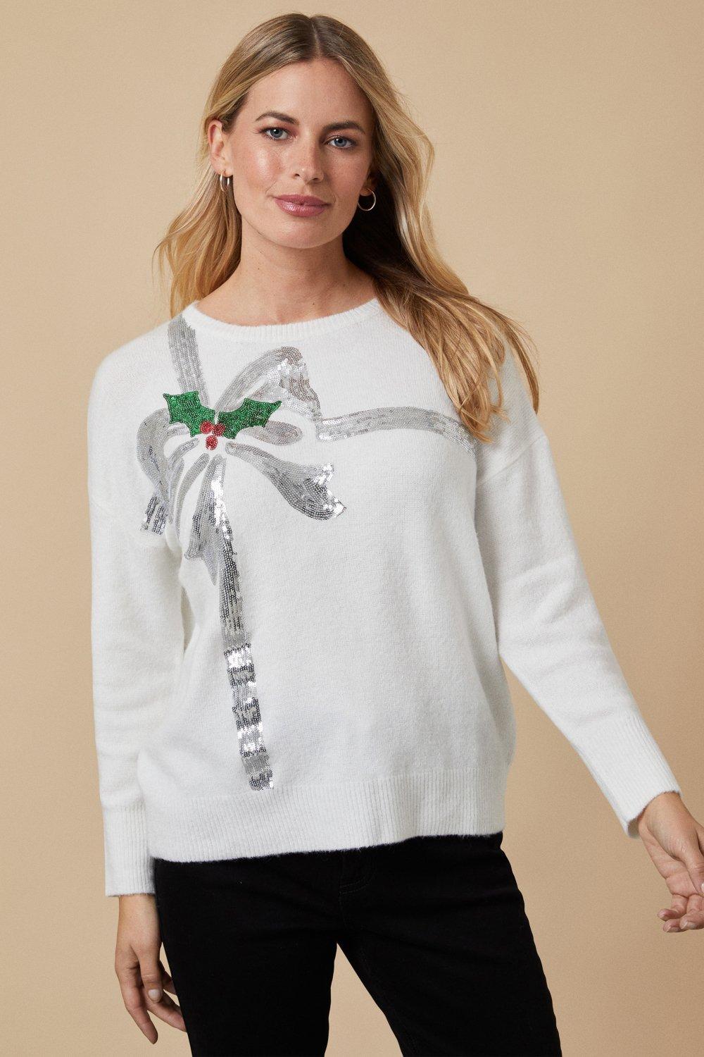 Petite christmas outlet jumper