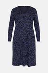 Wallis Curve Grey Animal Jersey Jacquard Dress thumbnail 5