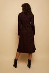 Wallis Berry Animal Jersey Jacquard Midi Dress thumbnail 3