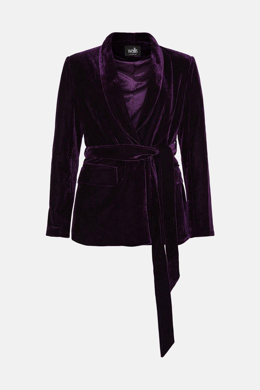 Wallis velvet clearance jacket