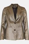 Wallis Bronze Brocade Blazer Jacket thumbnail 5