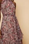 Wallis Pink Paisley Layered Fit & Flare Dress thumbnail 6
