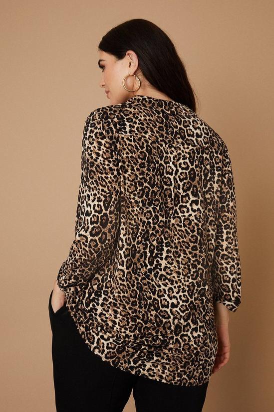 Wallis Curve Leopard Jersey Shirt 3