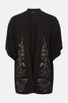Wallis Premium Velvet Embroidered Kimono thumbnail 5
