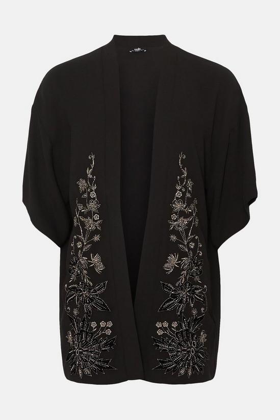 Wallis Premium Velvet Embroidered Kimono 5
