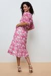 Wallis Pink Floral Tea Dress thumbnail 3