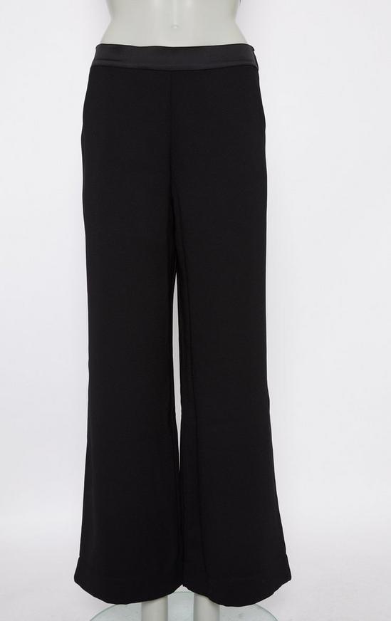 Wallis Petite Satin Elasticated Waist Suit Trousers 5
