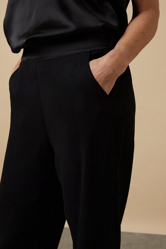 Wallis Petite Satin Elasticated Waist Suit Trousers 6