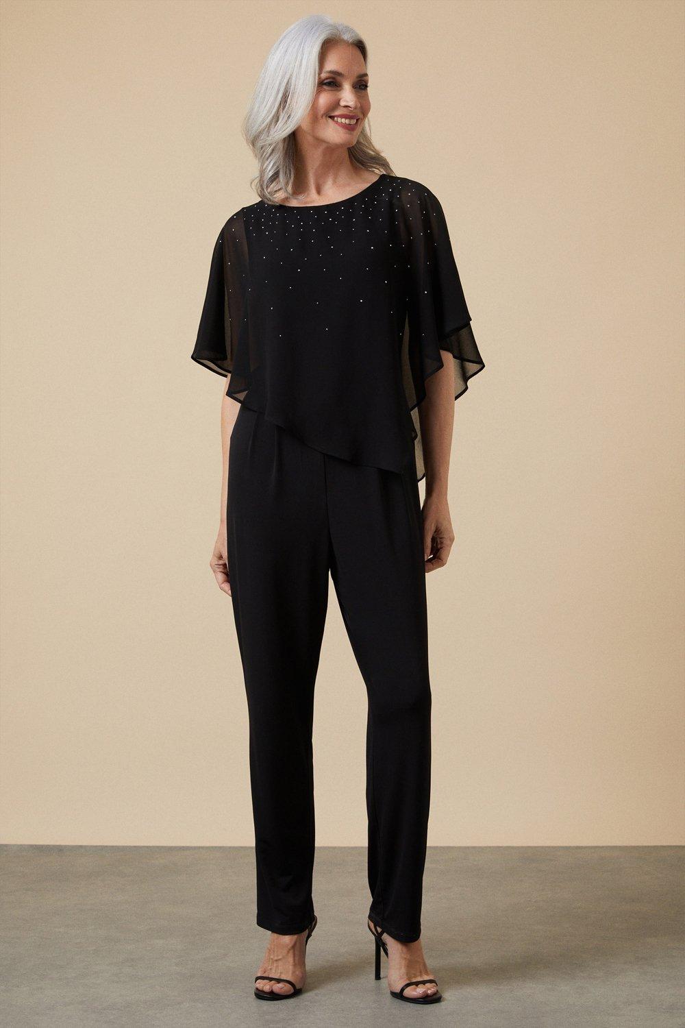 Jumpsuits | Hotfix Front Overlayer Jumpsuit | Wallis