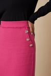 Wallis Pink Boucle Skirt thumbnail 6
