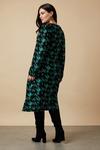 Wallis Curve Green Floral Lace Jersey Midi Dress thumbnail 3