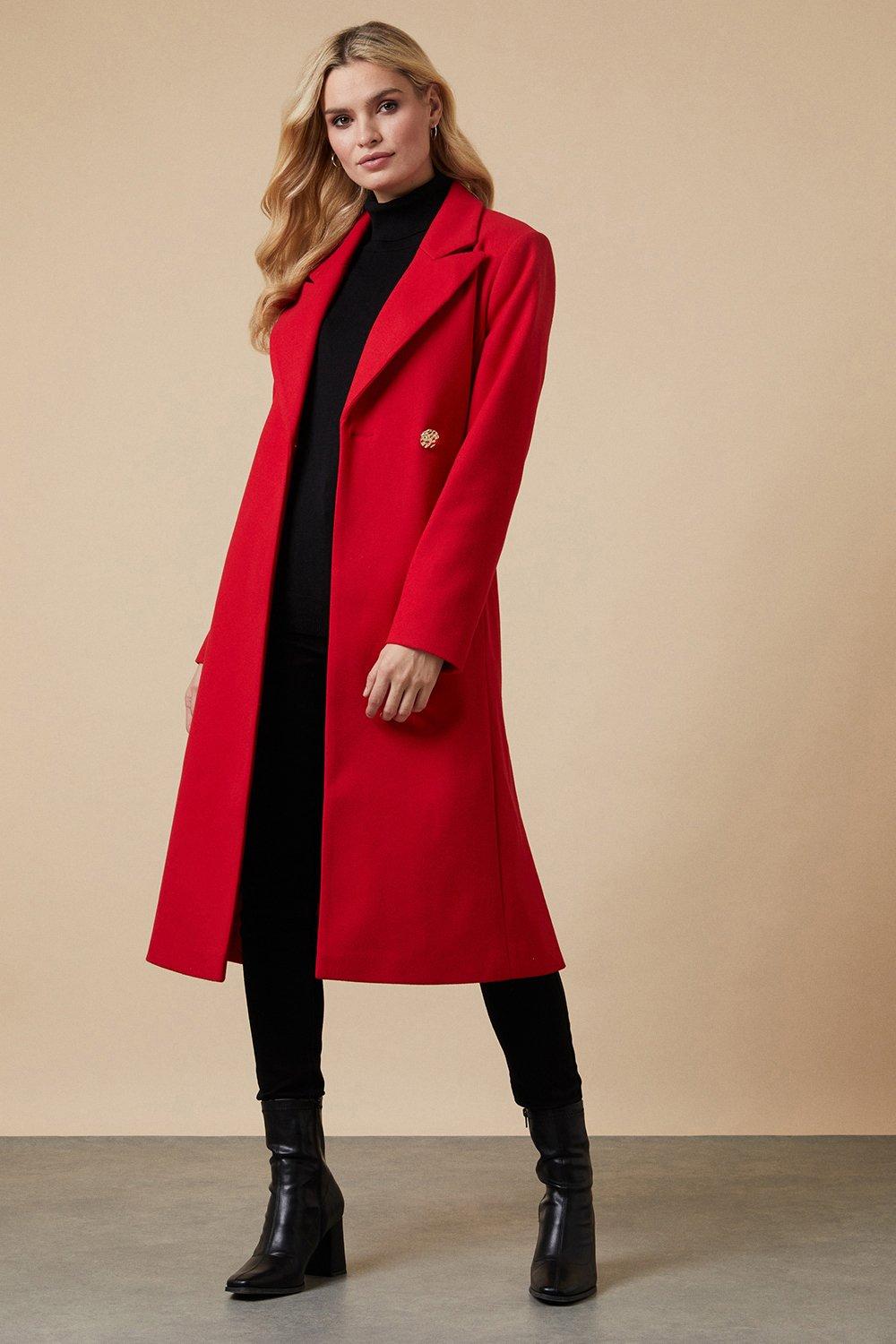 Wallis red coats hotsell
