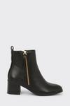 Wallis Apricot Stack Heel Ankle Boots thumbnail 2