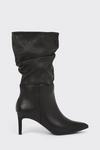 Wallis Karina Ruched Stiletto Calf Boots thumbnail 2