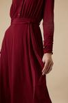 Wallis Berry Jersey Belted Shirt Dress thumbnail 4