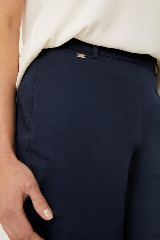 Wallis Side Zip Stretch Crop Trousers 2