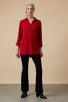 Wallis Red Jersey Pocket Shirt thumbnail 2